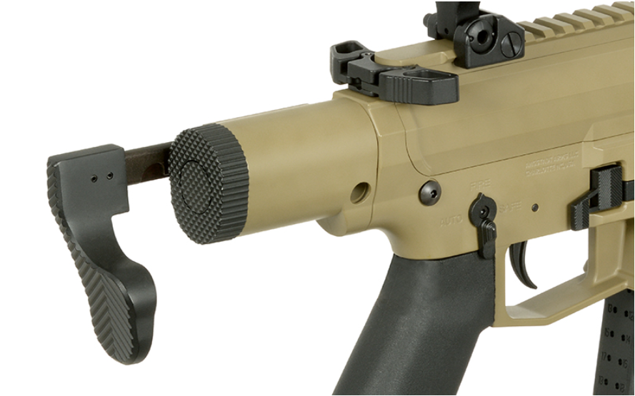 Angstadt Arms >  EMG SCW-9 G3 Desert Tan DE Dark Earth Full Metal Submachine AEG by S&T >  EMG >  Angstadt Arms by S&T >  EMG >  Angstadt Arms