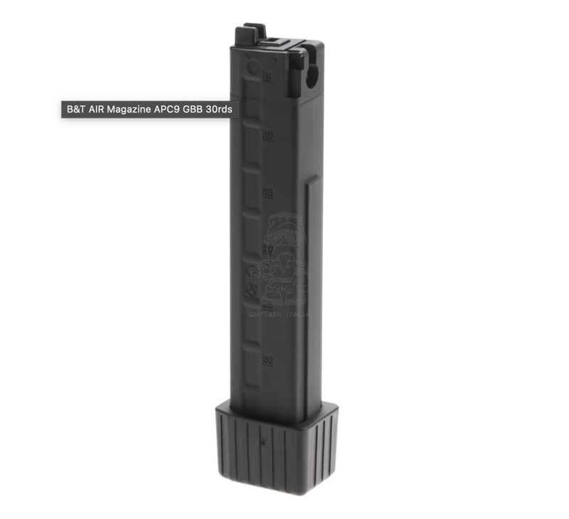 B&T APC9 Caricatore a Gas 30bb by B&T