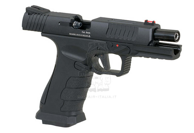 APS Shark Steel Hammer Full Auto GBB Gas Blow Back Airsoft Pistol by APS