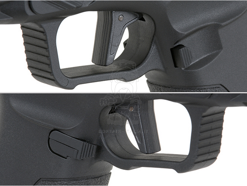 APS Shark Steel Hammer Full Auto GBB Gas Blow Back Airsoft Pistol by APS
