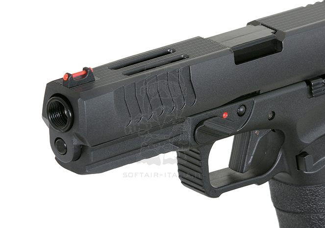 APS Shark Steel Hammer Full Auto GBB Gas Blow Back Airsoft Pistol by APS