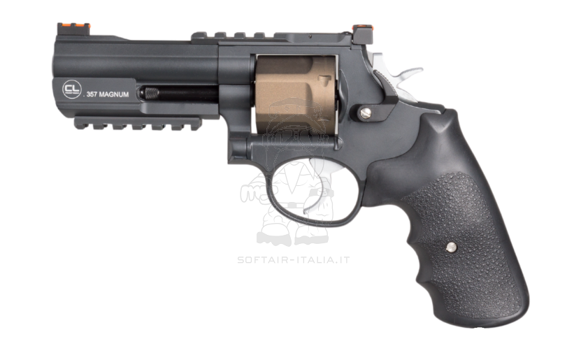 Ares .357 CL Project Revolver Combat Version Matte Black and Bronze Finish by Ares