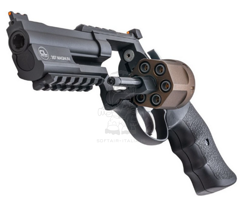 Ares .357 CL Project Revolver Combat Version Matte Black and Bronze Finish by Ares
