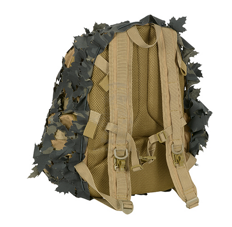 BackPack Camo Cover 3D Laser Cut 20 > 40L MB Multicam Black by 8Fields
