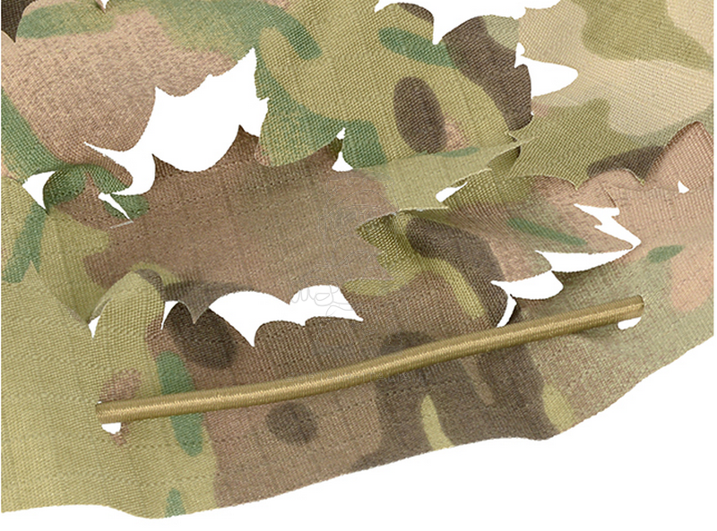 BackPack Camo Cover 3D Laser Cut 20 > 40L MC Multicamo Black by 8Fields