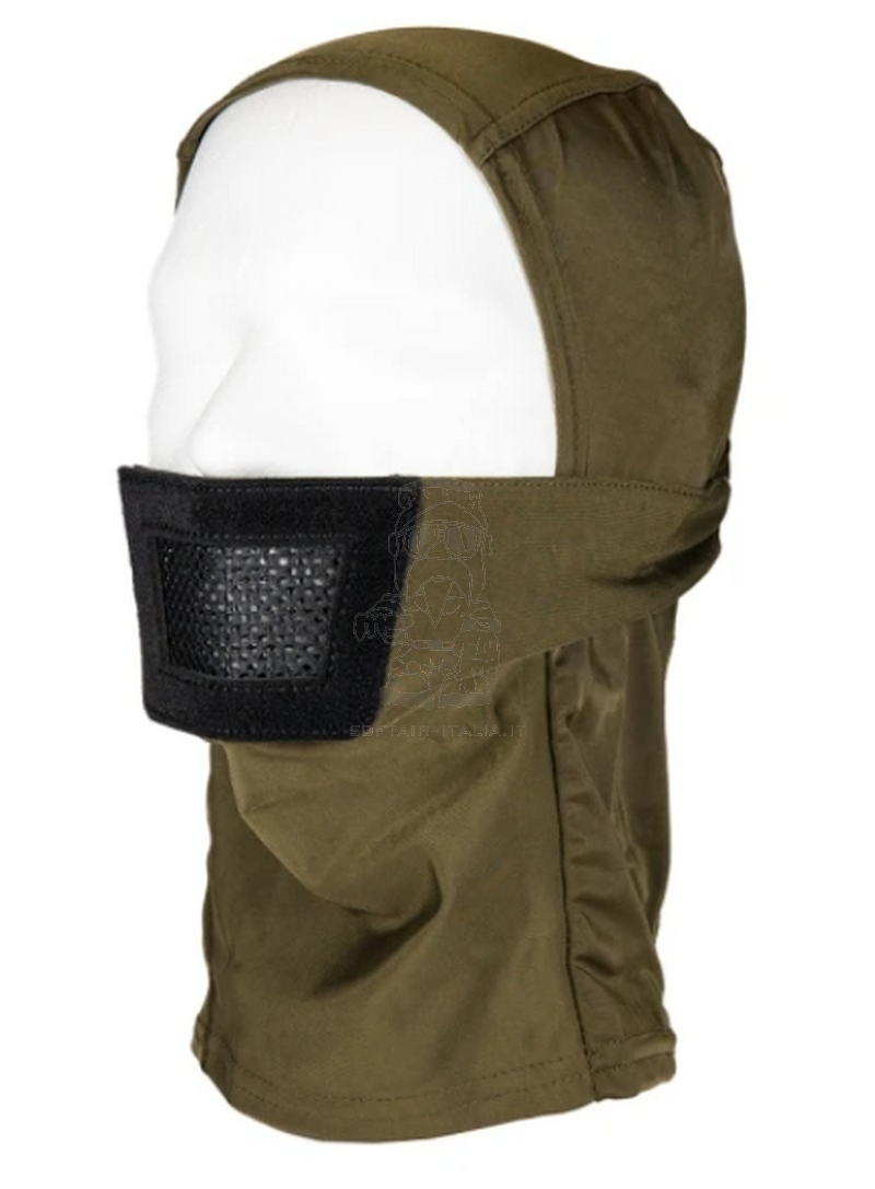 Balaclava Strike System w. Protective Teeth Grille Mask OD by ASG