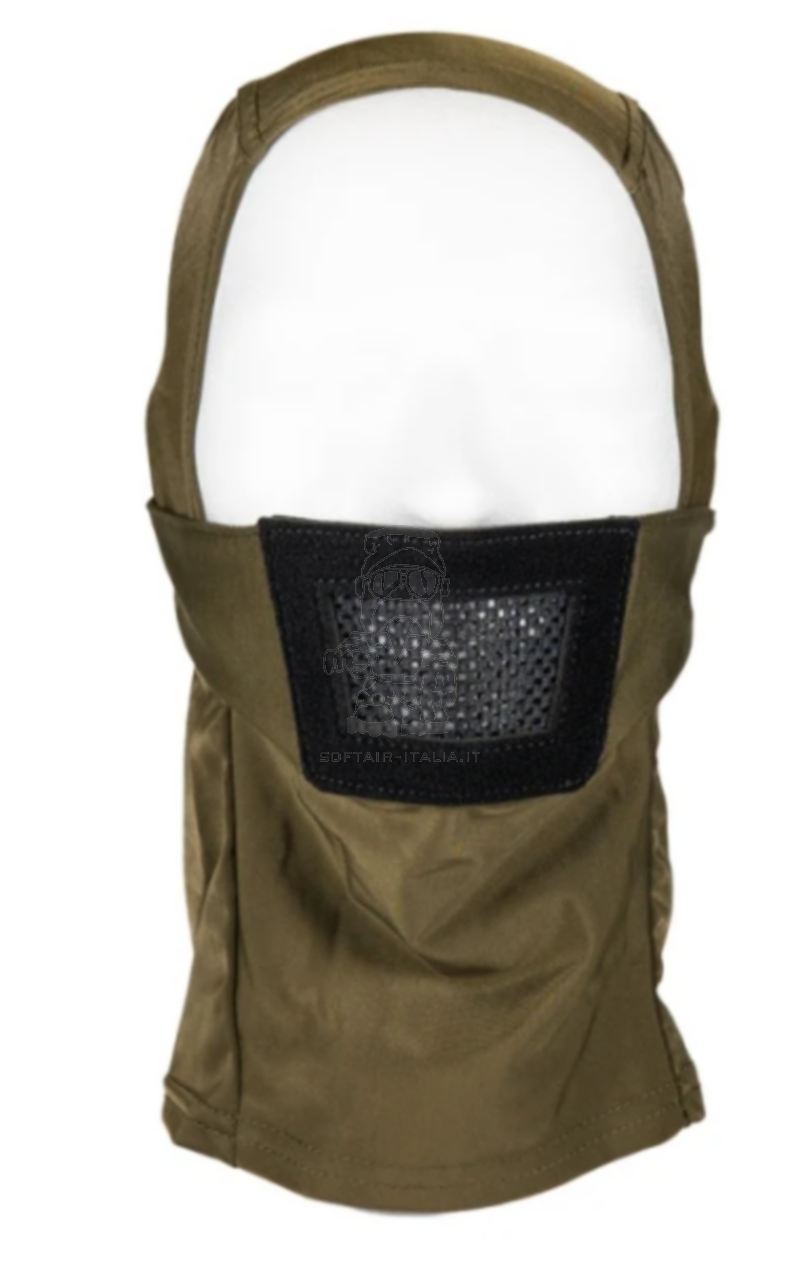 Balaclava Strike System w. Protective Teeth Grille Mask OD by ASG