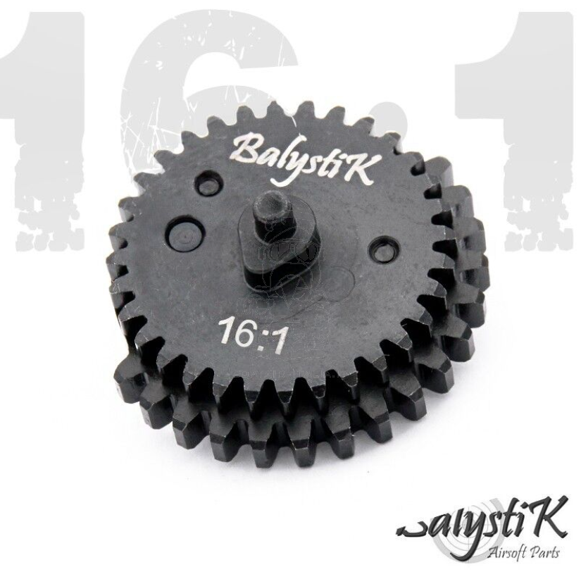 Balystic 16:1 Steel CNC High Speed Gear Set Kit Ingranaggi by Balystik