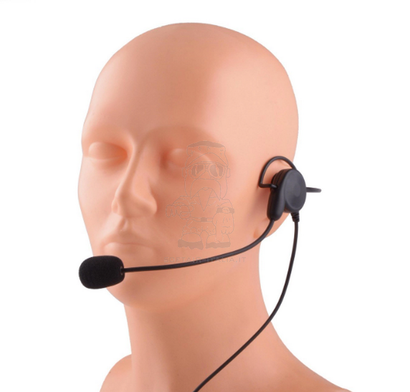 Baofeng Headset PTT Auricolare con Microfono Attacco KenWood by Baofeng