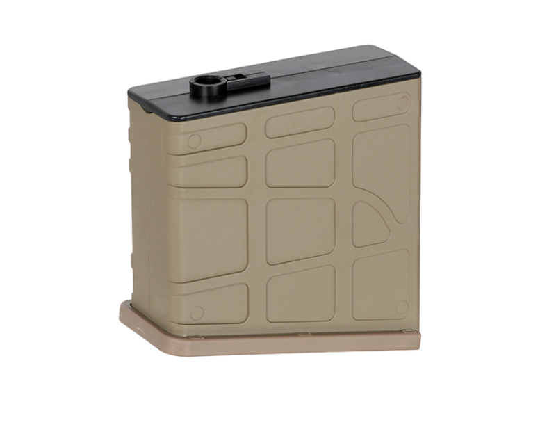 Barret M98B MRAD 100bb DE Dark Earth Desert Tan Magazine by Snow Wolf 6mmProShop