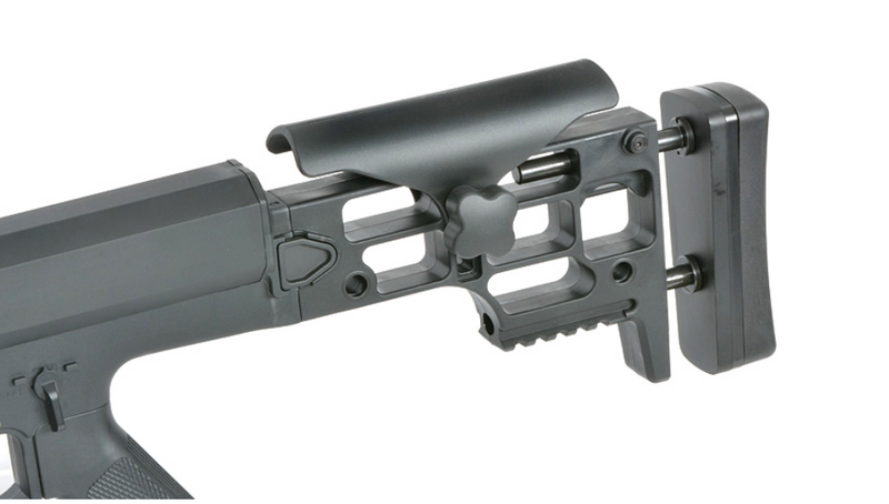 OFFERTE SPECIALI -SPECIAL OFFERS: Barret M98B MRAD  Full Metal Spring Bolt Action Airsoft Folding Stock Rifle by Snow Wolf