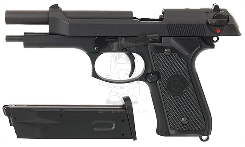Beretta M92 Replica Airsoft GBB Gas Blow Back by Slong Airsoft