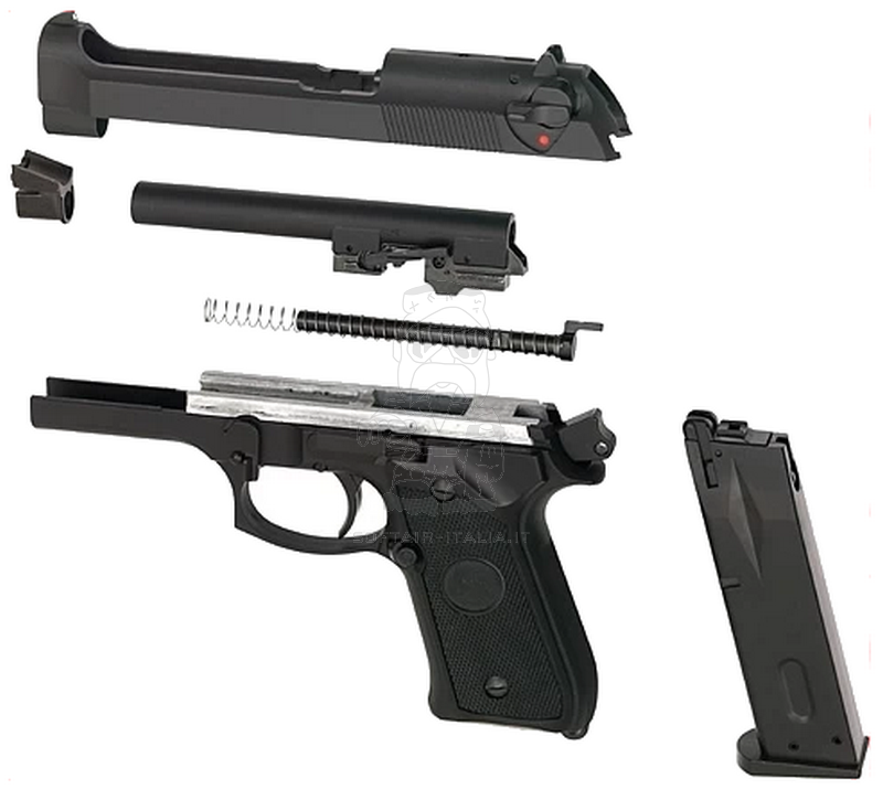Beretta M92 Replica Airsoft GBB Gas Blow Back by Slong Airsoft