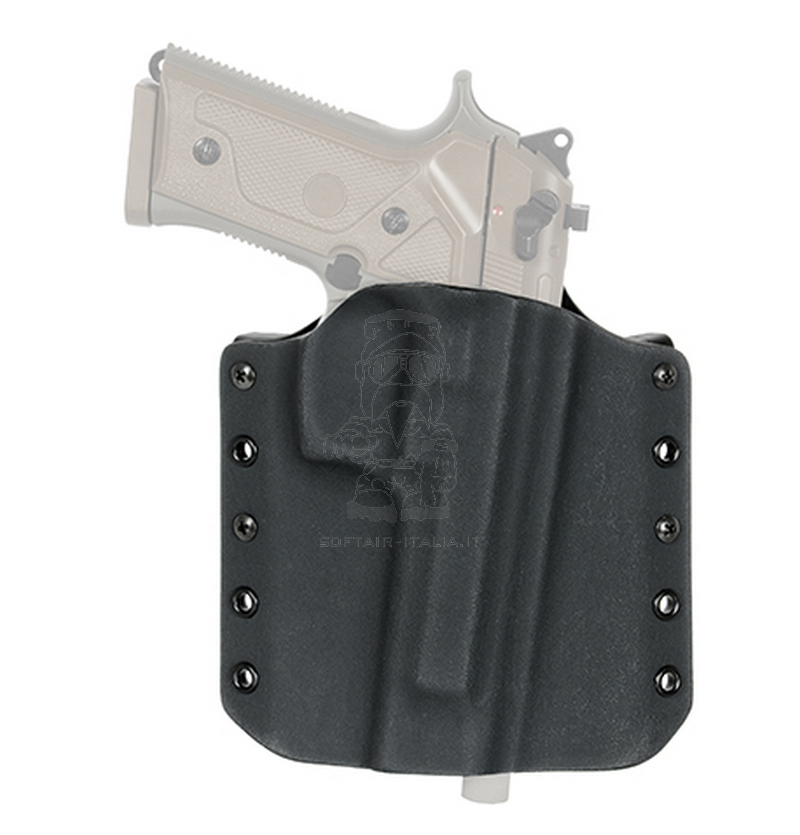 Beretta M9 Fondina Open Top da Cintura in Kydex by 8Fields