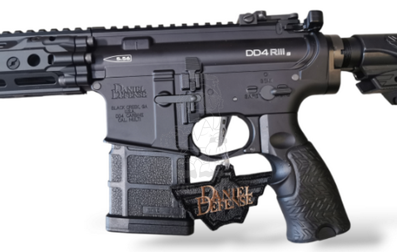 Bolt Airsoft Daniel Defense® Black Creek DD4 RIS III S 10.5'' Dual Tone Bronze - Black by Bolt Airsoft