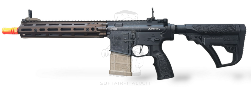 Bolt Airsoft Daniel Defense® Black Creek DD4 RIS III S 10.5'' Dual Tone Bronze - Black by Bolt Airsoft
