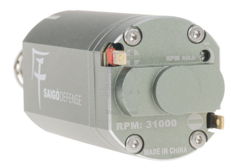 Brushless Max 31K Rpm Long Axis Regulable Motor by Saigo Defense