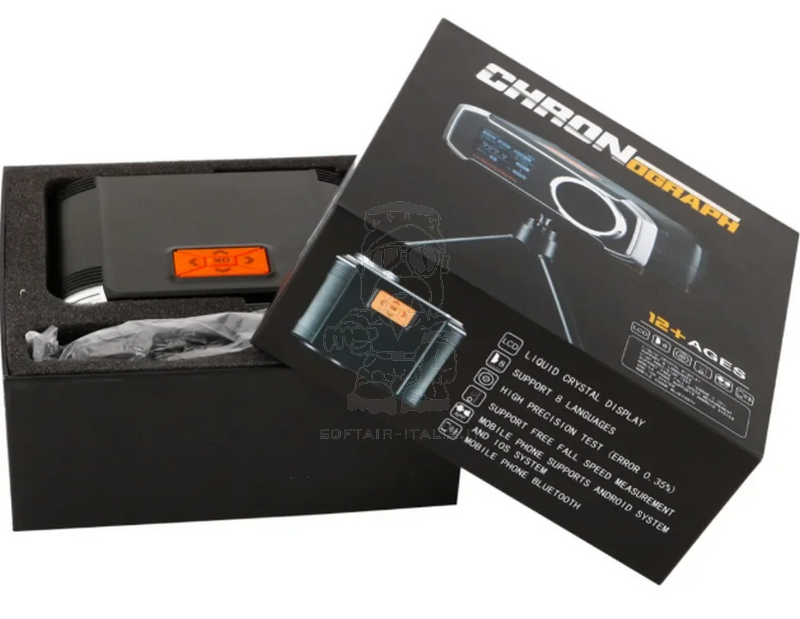 Chronograf - Chrony - Cronografo X01 Bluetooth - LCD Semi Professionale by Wosport
