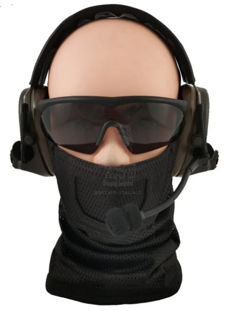 Cygnus Armory Gen2 Neck Gaiter Face Warrior BK Black by Cygnus Armory