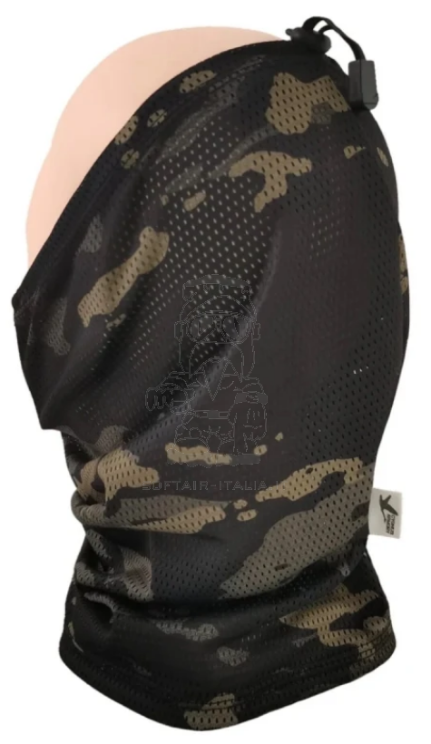 Cygnus Armory Gen2 Neck Gaiter Face Warrior MC Multicam Black by Cygnus Armory