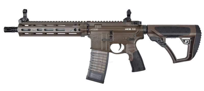 EMG MK18 RIII Daniel Defense 9.5inch CGS GBBR Bronze - DE Dark Earth by EMG > Cyma