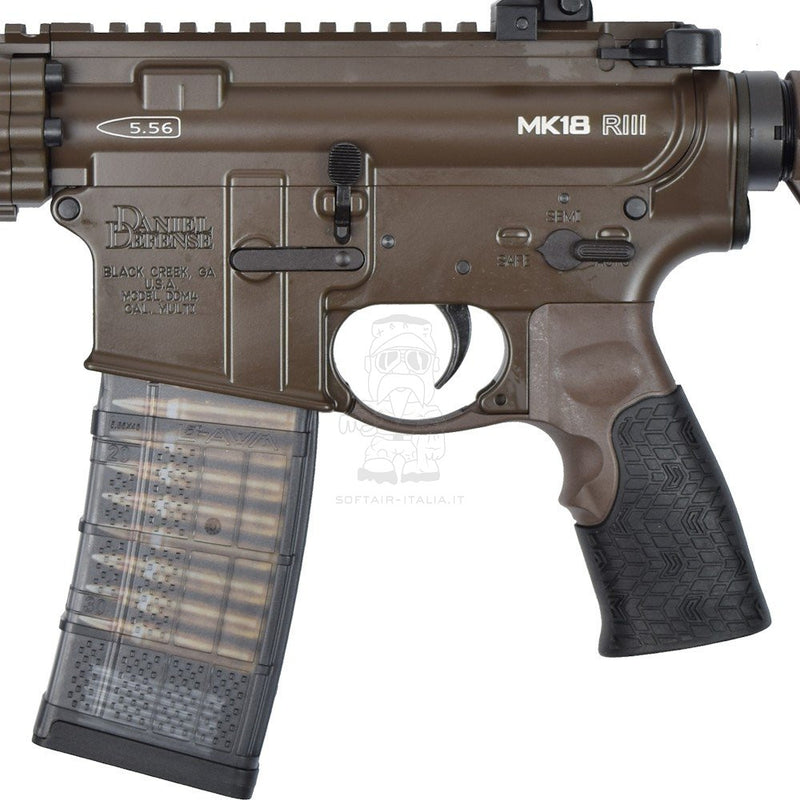 EMG MK18 RIII Daniel Defense 9.5inch CGS GBBR Bronze - DE Dark Earth by EMG > Cyma
