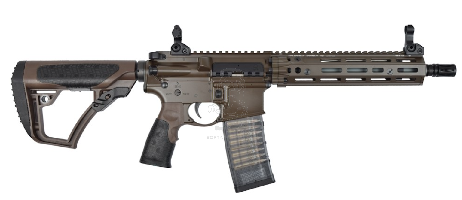EMG MK18 RIII Daniel Defense 9.5inch CGS GBBR Bronze - DE Dark Earth by EMG > Cyma