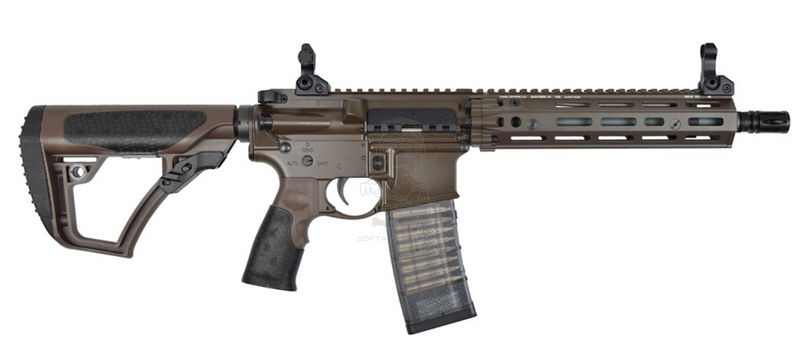 EMG MK18 RIII Daniel Defense 9.5inch CGS GBBR Bronze - DE Dark Earth by EMG > Cyma