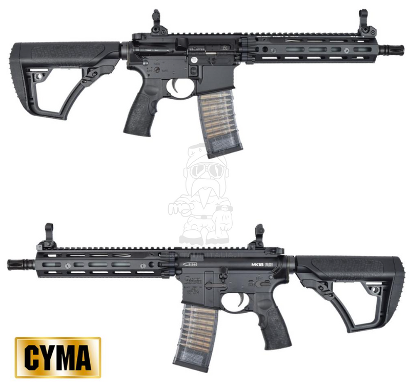 EMG MK18 RIII Daniel Defense 9.5" CGS GBBR by EMG > Cyma