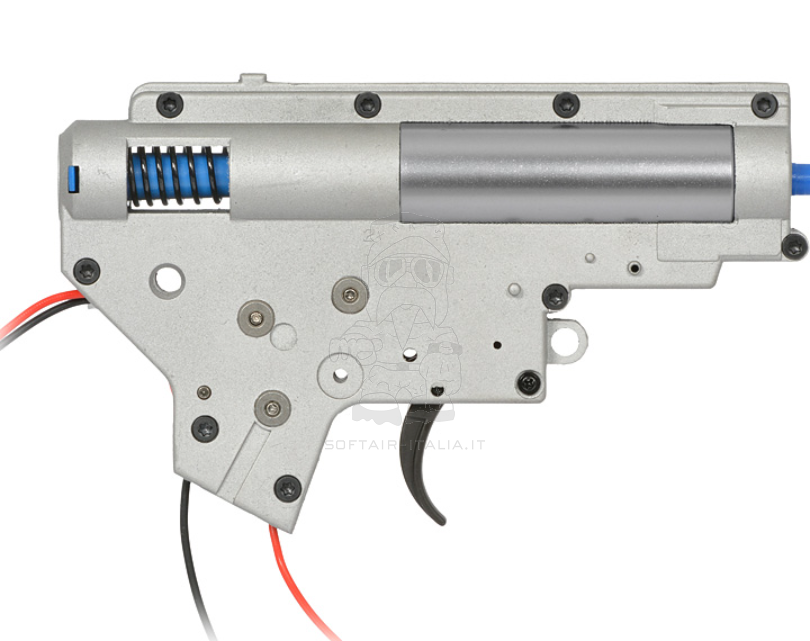 Cyma 8mm. V2 Complete GearBox Completo con Motorino by Cyma