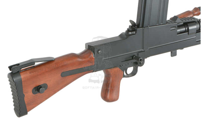 Czechoslovak ZB26 LMG Light Machine Gun MG26t Full Wood & Metal by S&T