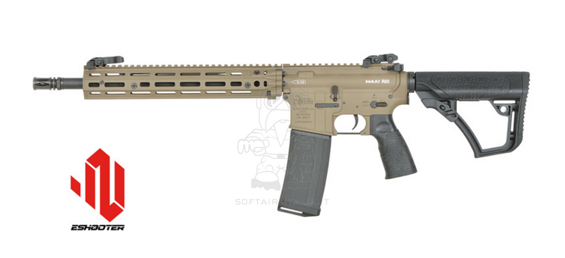 Daniel Defense 14,5inch RIII M-LOK Fully Licensed ETU - Mosfet FDE Flat Dark Earth Coyote Tan Desert AEG by EMG > Cyma Platinum
