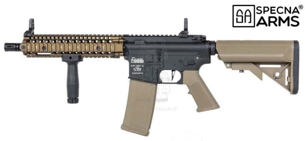 Daniel Defense® MK18 SA-C19 CORE™ Hal ETU GEN.2 Dual Tone & Chaos Bronze Hand Guard AEG by Specna Arms