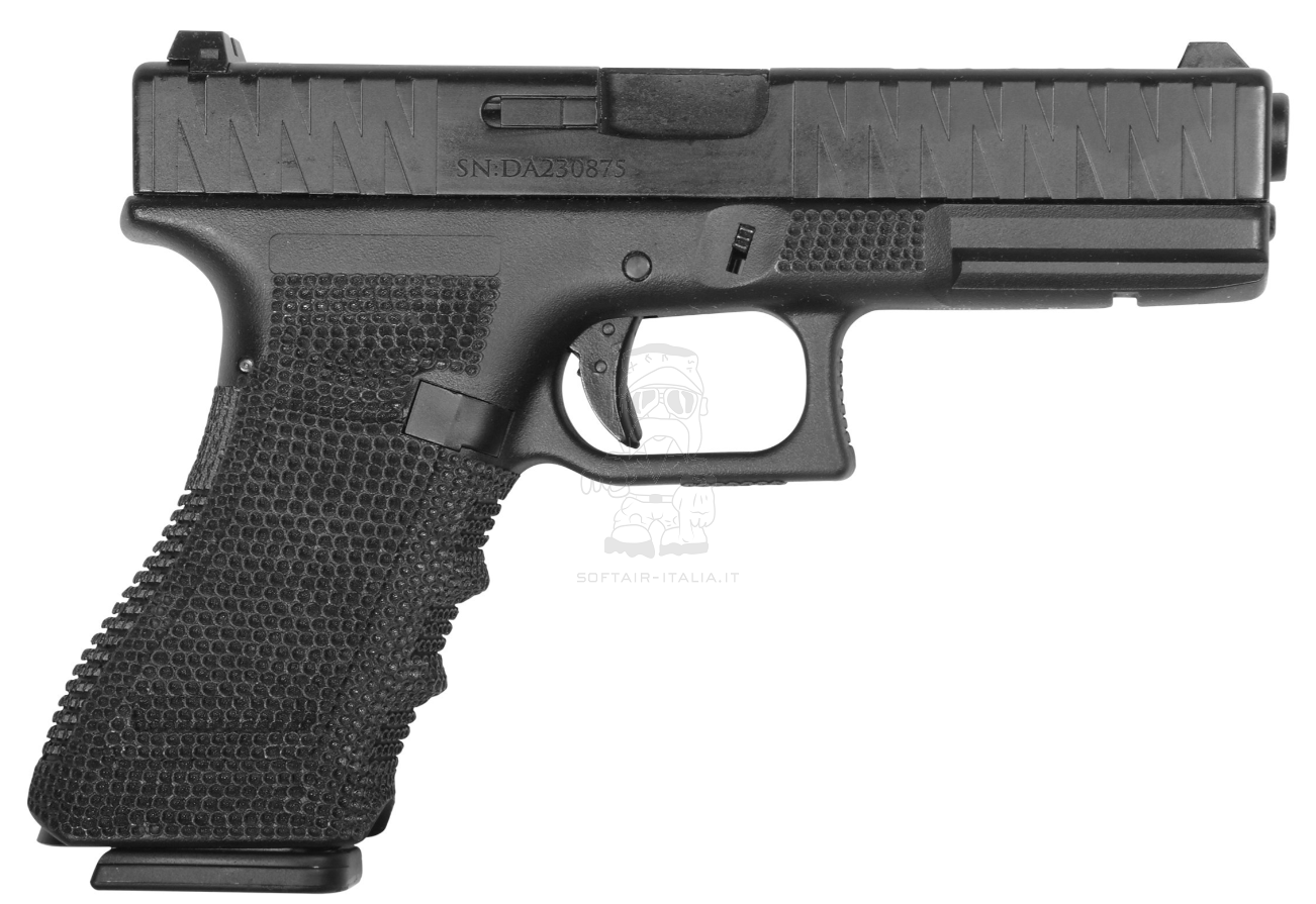 Delta Armory G17 Type Metal Slide P7 Mod P05 GBB Gas Blow Back Airsoft Pistol by Delta Armory