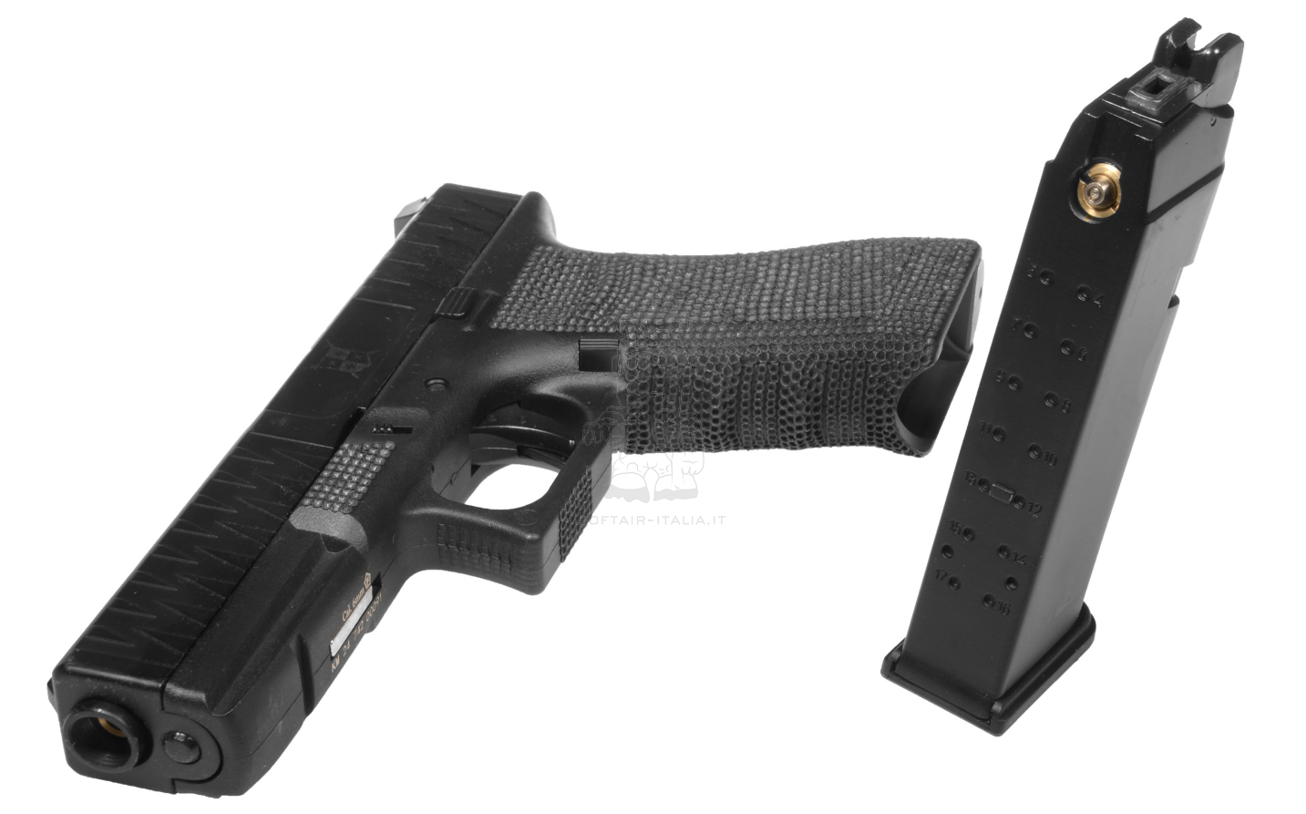 Delta Armory G17 Type Metal Slide P7 Mod P05 GBB Gas Blow Back Airsoft Pistol by Delta Armory