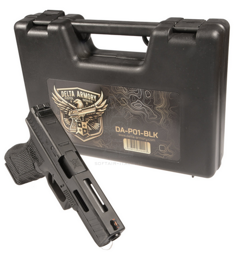 Delta Armory G17 Type P17 Mod P01 Metal Slide GBB Gas Blow Back Airsoft Pistol by Delta Armory