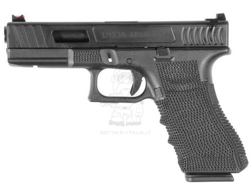 Delta Armory G17 Type P17 Mod P01 Metal Slide GBB Gas Blow Back Airsoft Pistol by Delta Armory