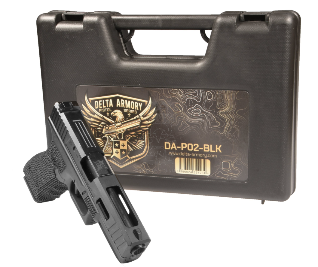 Delta Armory G17 Type P17 Mod P02 Metal Slide GBB Gas Blow Back Airsoft Pistol by Delta Armory