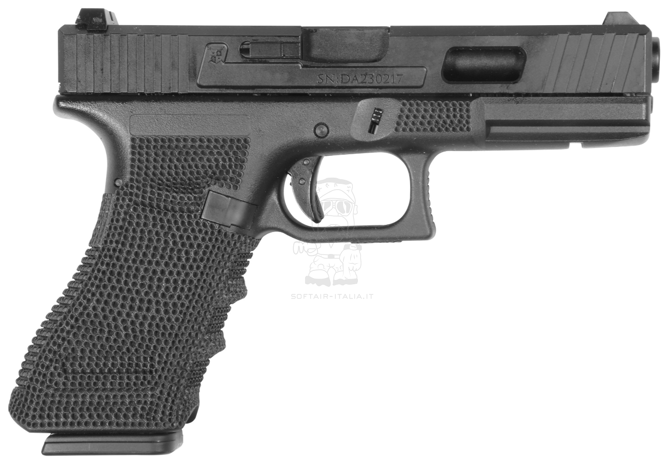 Delta Armory G17 Type P17 Mod P02 Metal Slide GBB Gas Blow Back Airsoft Pistol by Delta Armory