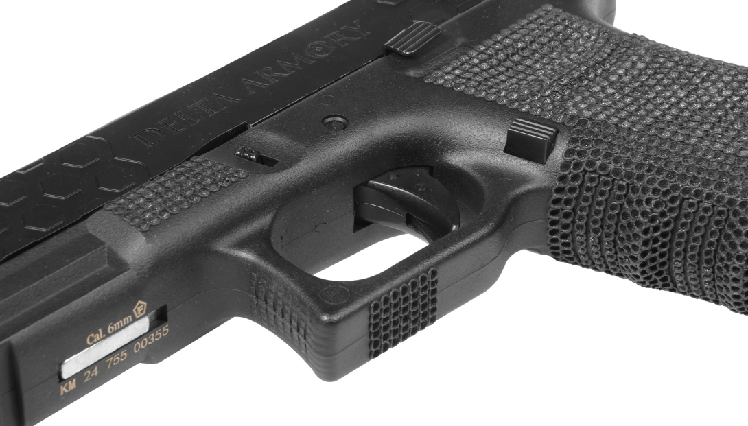 Delta Armory G17 Type  P17 Mod P03 Metal Slide GBB Gas Blow Back Airsoft Pistol by Delta Armory