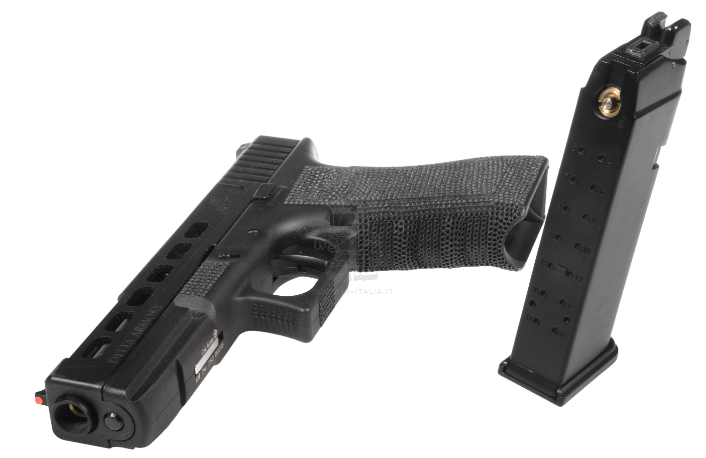 Delta Armory G17 Type P17 Mod P06 Metal Slide GBB Gas Blow Back Airsoft Pistol by Delta Armory
