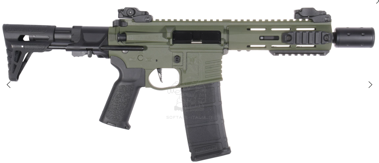 Delta Armory M4 AR15 M-LOK SilentOps 6,5" Charlie Eagle ETU OD Version by Delta Armory
