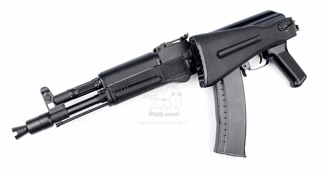 E&L AK104 Essential Full Wood & Metal Mosfet Folding Stock Version by E&L
