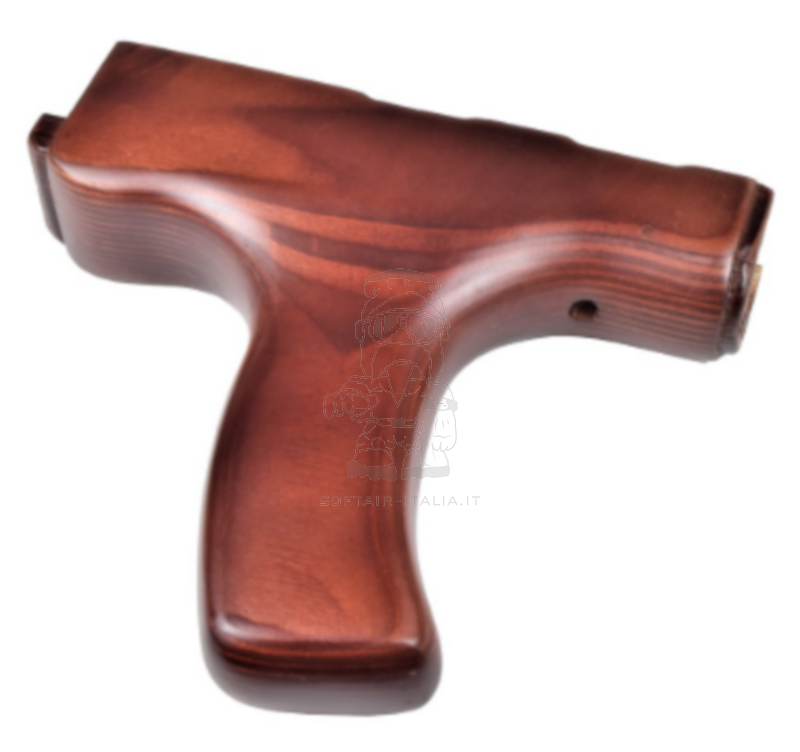 E&L AK AIM Wood Low Hanguard w. Vertical Forward Grip Paramano in Legno con Impugnatura Verticale by E&L