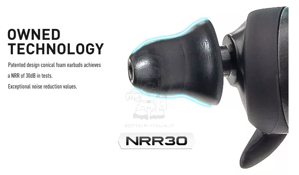 EARMOR M20T PRO Auricolari Senza Fili a Cancellazione di Rumore con Bluetooth by EARMOR