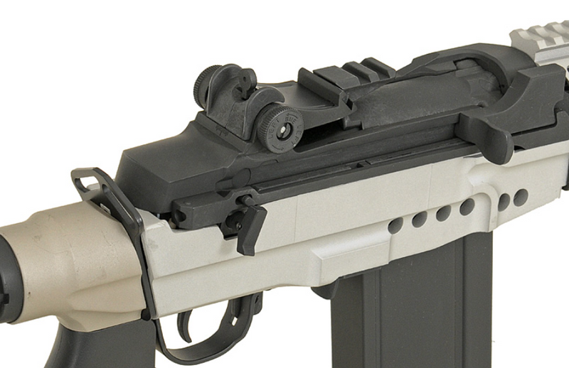 EBR M14 Shorty Chrome - Silver Version AEG by Cyma