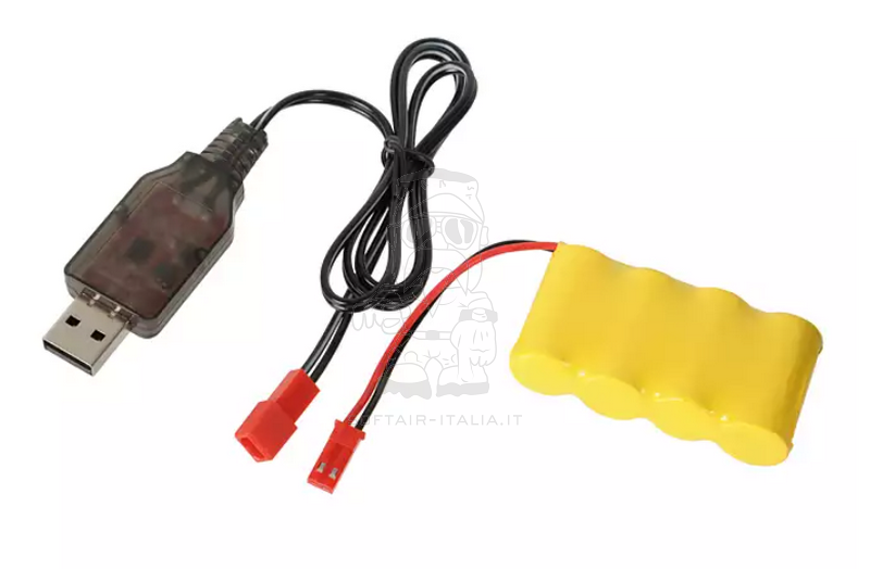 Electric Drum - Magazine Rechargable 4,8v 700mAh Battery Kit by BattleAxe