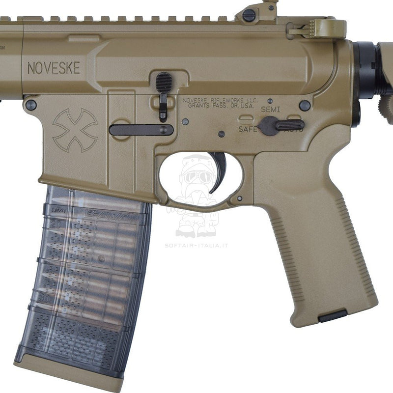 EMG - Noveske CGS N4 NSR 7inch GBB FDE Flat Dark Earth Coyote Tan Desert Rifle by Cyma