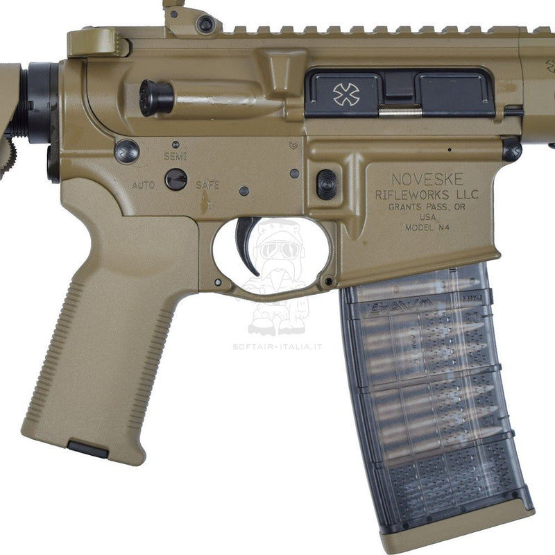 EMG - Noveske CGS N4 NSR 7inch GBB FDE Flat Dark Earth Coyote Tan Desert Rifle by Cyma