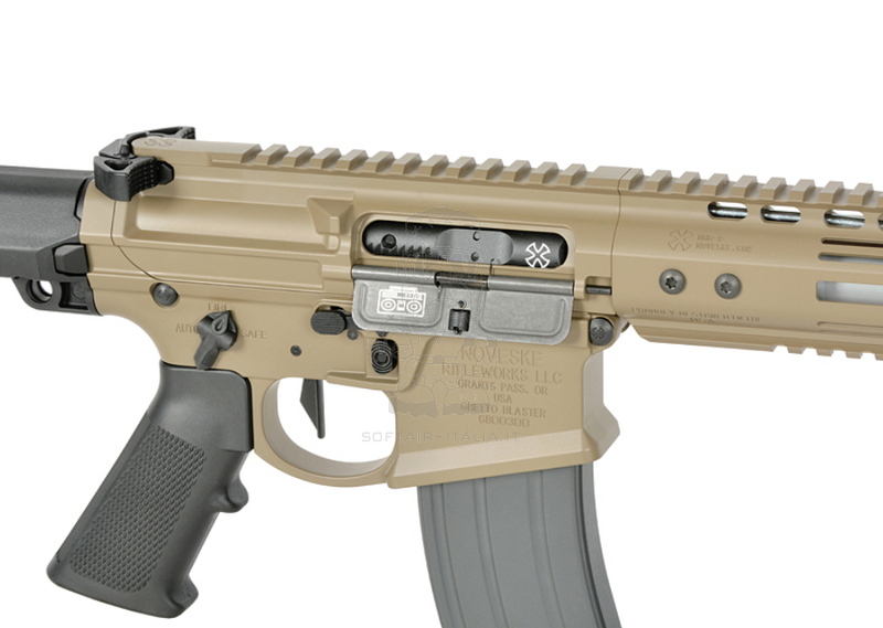 EMG NOVESKE MWS Gen3 N4 Ghetto Blaster 10.5" GBBR Tan FDE Flat Dark Earth Desert Version by Double Eagle EMG